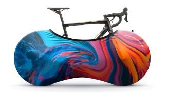 Bike cover for bike rack